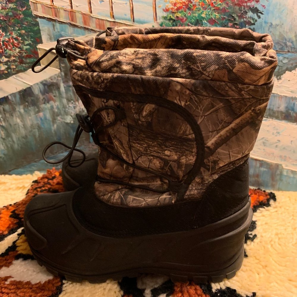 Itasca camo winter shoes snow boots Big Boy 5